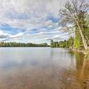 Дом отдыха Lakefront Old Forge Home with Private Boat Ramp and Beach