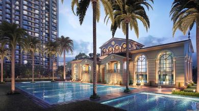 Apartments Luxurious Oasis with 58 amenities and 3 patios.