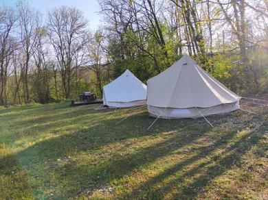 Люкс-шатер Tente tipi aux Gorges de l'Aveyron