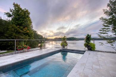 Side by Side Serenity Lakefront Homes with Infinity Pool 1833