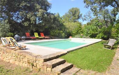 Beautiful Home In Grans With 3 Bedrooms, Outdoor Swimming Pool And Swimming Pool