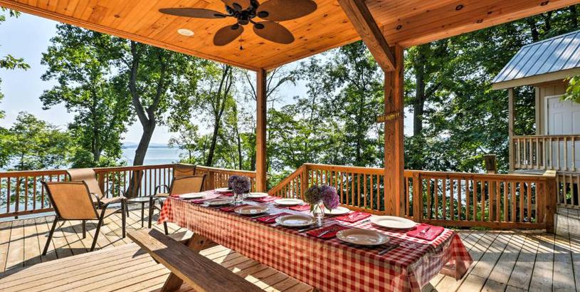 Holiday home Lakefront Rutledge Home with Fire Pit and Private Dock