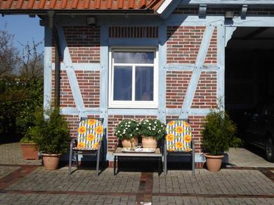Апартаменты Casa Carina Ferienhaus, Oberwohnung mit kleinem Sonnenbalkon und Terrasse