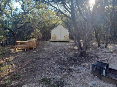 Люкс-шатер Tentrr State Park Site - Texas Guadalupe River State Park - Site B - Single Camp