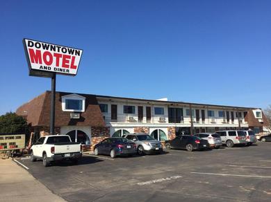 Отель Downtown Motel Woodward