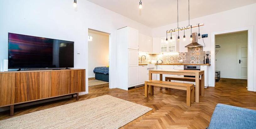 Apartments Elegant, modern, 2-bed flat by Museum of Prague
