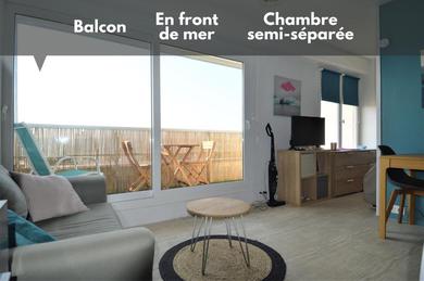 Apartments Studio avec chambre - Balcon et à 20m de la mer