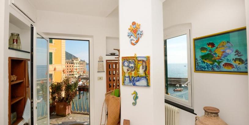 Apartments CasaViva - Trilocale sul mare con terrazza a Camogli