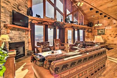 Apartments Cabin with Breathtaking Views, Pool Access and Theater