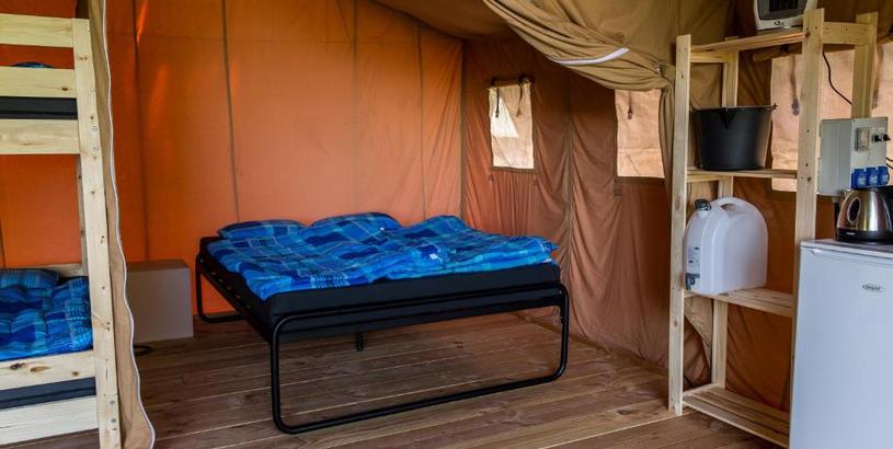 Luxury tent Safari tent at Camping le Rotja