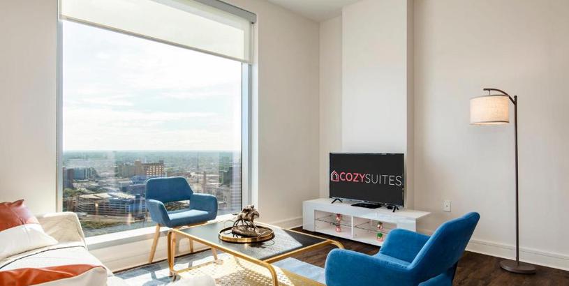 Апартаменты TWO Luxurious Condos on the same floor by CozySuites