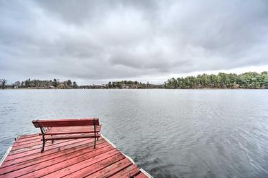 Дом отдыха Osceola Cottage with Dock Situated on Wind Lake