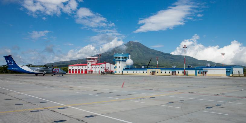 Yuzhno-Kurilsk Mendeleyevo Airport (DEE), Yuzhno-Kurilsk, Russia