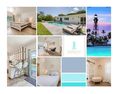 Hotel Lighthouse Point Beach Home: dream pool, 10 min to beach, 10ppl, 2 masters!