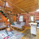 Дом отдыха Lakefront Mercer Cabin with 2 Lofts, Fire Pit and Porch