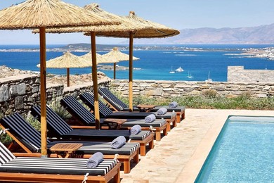 Отель Platinum Paros Villa - Villa Azure - 5 Bedrooms - Sea Views & Private Pool - Naoussa