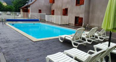 Апартаменты Appartement de 2 chambres avec piscine partagee et balcon a Cauterets