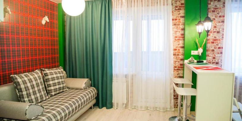 Апартаменты Apartment on Karaulnaya, 42-1 by KrasStalker