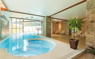 Апартаменты Appartement F2 au domaine des 100 lacs - piscine - sauna - hammam
