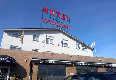 Отель Hotel As Mariñas