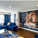 Apartments The Blue Golden Luxury Modern 3- Bedroom Apartment in Chicago