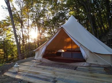 Luxury tent Suxen nature experience - glamping con vista panoramica