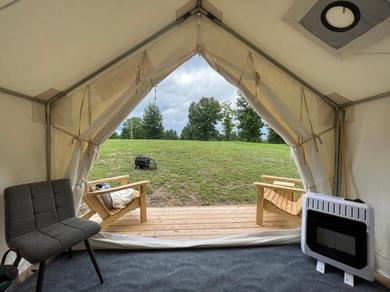 Luxury tent Tentrr Signature Site - Fanboy at Defenders Retreat - Site E