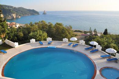 Апартаменты Studio apartments maria with pool in Agios Gordios Beach