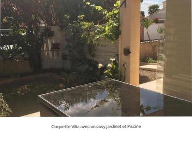 Вилла Coquette Villa avec Jardinet et Piscine hors sol