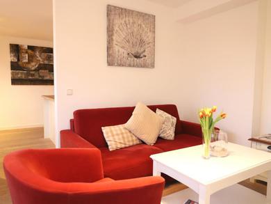Апартаменты Ferienhaus mit neuen und sehr hochwertigen Appartements in zentraler Lage in Westerland