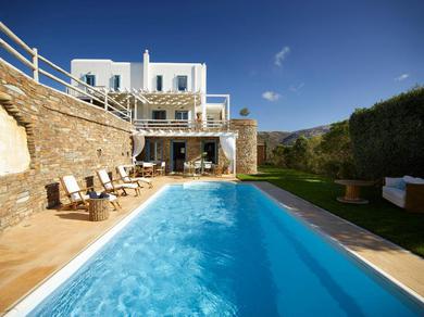 Вилла Dreamy Holiday Villa in Andros, Greece With Private Pool and Stunning Sea View