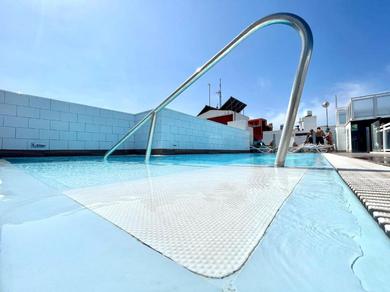 Апартаменты Estudio con Wifi, piscina en azotea, sin balcon en Puerto de la Cruz