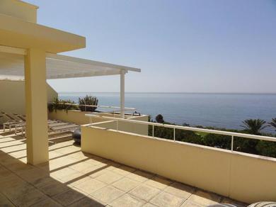 Excellent Beachfront Penthouse With Own Pool