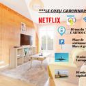 Apartments LE COZY GARONNAIS WIFI FREE 24H SUR 24