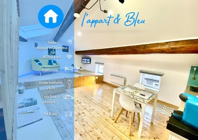 Апартаменты L'appart & bleu studio
