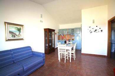 Апартаменты One bedroom appartement at La Ciaccia 500 m away from the beach with sea view and enclosed garden