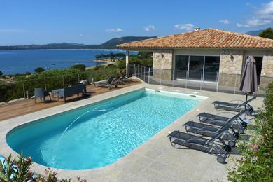 Villa Magnifique villa vue mer et piscine chauffée à 250m de la mer