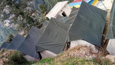 Campsite Himalayan camping