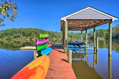 Riverfront Retreat on 4 Acres with Private Dock