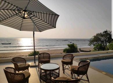 Villa Goa Beach Villa with Private Pool and caretaker Serenity By The Sea Goa , Siridao Beach