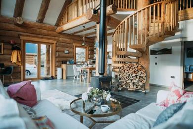 Holiday home Wild Nurture Eco-Luxury Log Cabin