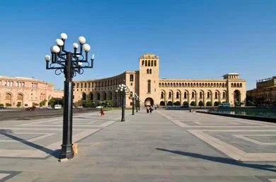 В центре Еревана