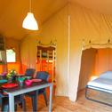Luxury tent Safari tent at Camping le Rotja