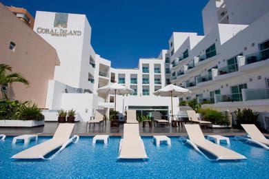 Отель Coral Island Beach View Hotel