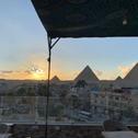Guest house family pyramids view