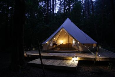 Люкс-шатер Muhu Forest Camping