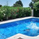 Villa 5 bedrooms villa at Calafat 200 m away from the beach with sea view private pool and furnished garden