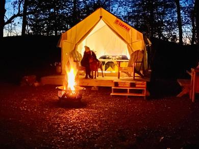 Luxury tent Tentrr Signature Site - Star View