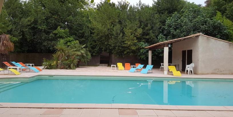 Дом отдыха Maison de 3 chambres avec piscine partagee jardin clos et wifi a Lagrasse
