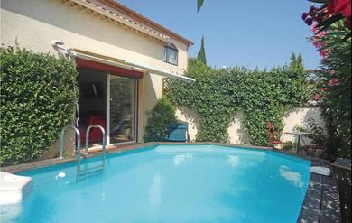Holiday home Amazing Home In Villeneuve Les Beziers With 2 Bedrooms, Private Swimming Pool And Outdoor Swimming Pool